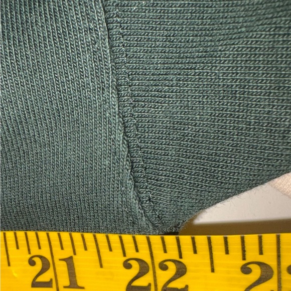 Aritzia Dark Green Rugby Shirt with White Collar - Unisex - Picture 5 of 6